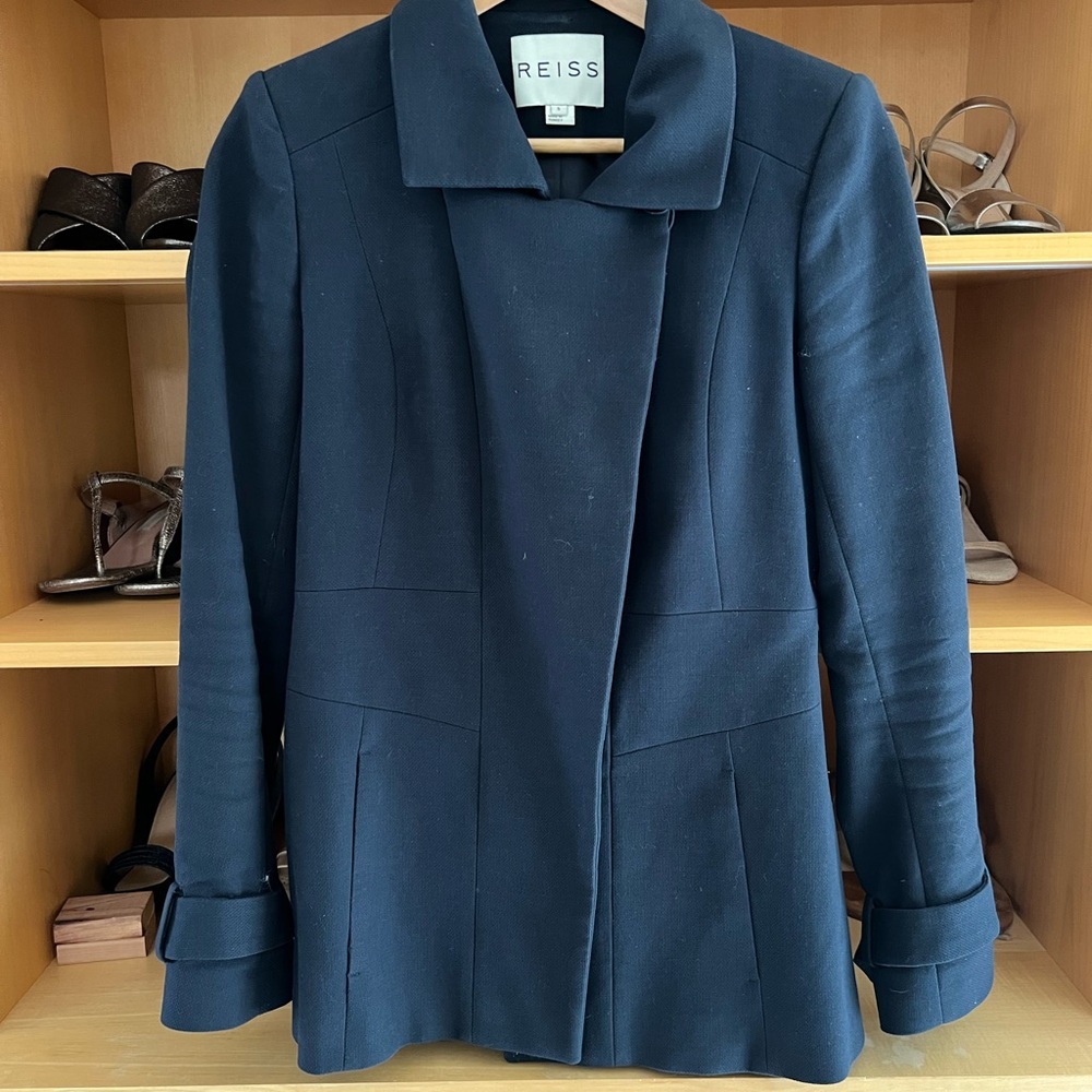 Reiss Women's Dark Blue Blazer